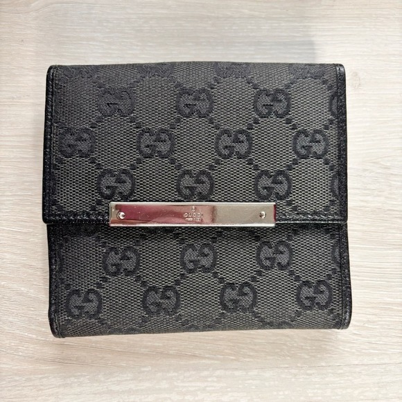 Gucci Handbags - Gucci GG Compact Square Wallet